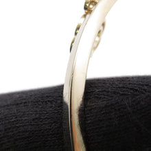 Load image into Gallery viewer, CHANEL Logo Icon motif hoop earrings Metal
