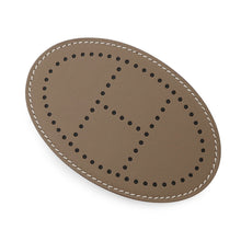 Load image into Gallery viewer, HERMES Evelyne Barrette Etoupe Swift Leather Size GM
