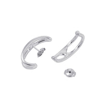 Load image into Gallery viewer, HERMES Chaine d&#39;Ancre Punk Anchor Earrings SV925
