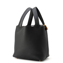 Load image into Gallery viewer, HERMES Picotin Lock Black Taurillon Clemence Size MM
