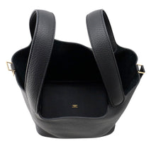 Load image into Gallery viewer, HERMES Picotin Lock Black Taurillon Clemence Size MM
