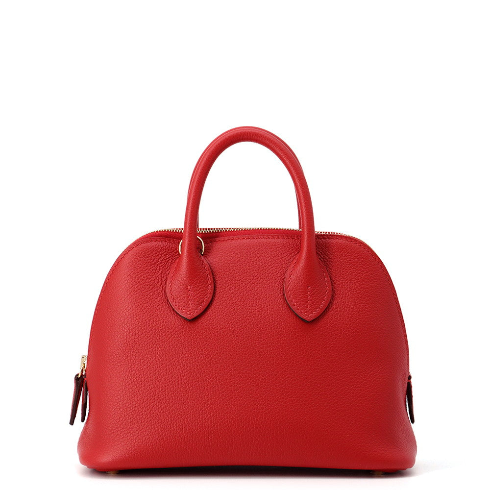 HERMES Bolide1923 Rouge Ladue Evercolor Size Mini