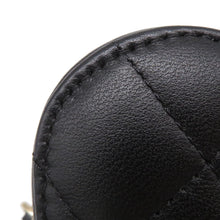 Load image into Gallery viewer, CHANEL Matelasse Heart ChainCoin purse BlackAP2783 Lambskin
