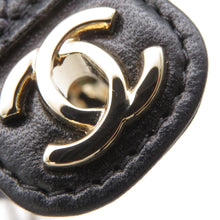 Load image into Gallery viewer, CHANEL Matelasse Heart ChainCoin purse BlackAP2783 Lambskin
