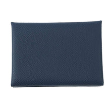 Load image into Gallery viewer, HERMES Calvi Duo Deep Blue Epsom
