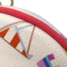 将图像加载到图库查看器中，HERMES Petit Chartier Duffle Bag Multicolor Cotton
