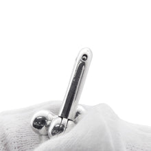 将图像加载到图库查看器中，TIFFANY&amp;Co. Earrings Hardware Graduated Link SV925
