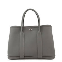 将图像加载到图库查看器中，HERMES Garden Party Gris Meyer Negonda Leather
