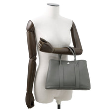 将图像加载到图库查看器中，HERMES Garden Party Gris Meyer Negonda Leather
