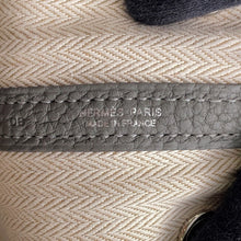 将图像加载到图库查看器中，HERMES Garden Party Gris Meyer Negonda Leather
