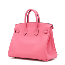 将图像加载到图库查看器中，HERMES Birkin Rose Azalee Swift Leather Size 25
