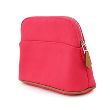 将图像加载到图库查看器中，HERMES BolidePouch Hibiscus Cotton Leather Size Mini
