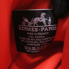 将图像加载到图库查看器中，HERMES BolidePouch Hibiscus Cotton Leather Size Mini
