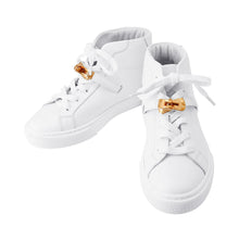 将图像加载到图库查看器中，HERMES Daydream High-Top Sneakers White Leather Size 36 1/2
