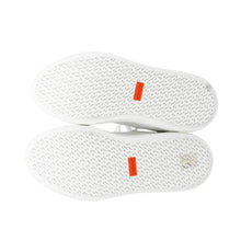 将图像加载到图库查看器中，HERMES Daydream High-Top Sneakers White Leather Size 36 1/2
