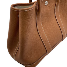 将图像加载到图库查看器中，HERMES Garden Party Gold Negonda Leather Size TPM
