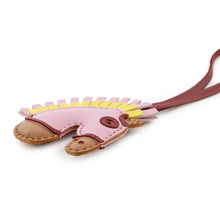 Load image into Gallery viewer, HERMES Gee Gee Mail Mauve Sylvestre/Rouge Grenat/Chai Lambskin
