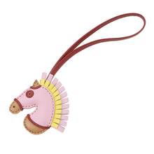 Load image into Gallery viewer, HERMES Gee Gee Mail Mauve Sylvestre/Rouge Grenat/Chai Lambskin
