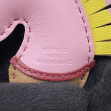 Load image into Gallery viewer, HERMES Gee Gee Mail Mauve Sylvestre/Rouge Grenat/Chai Lambskin

