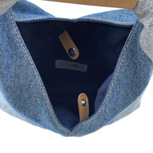Load image into Gallery viewer, MM6 Maison Margiela Japanese Denim Tote Bag BlueS54WD0043 Denim Size Small
