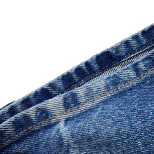 将图像加载到图库查看器中，CHANEL CC Logo denim pants Size 36 BlueP76791 V69116 Cotton100%
