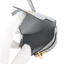 Load image into Gallery viewer, HERMES Kelly Festival Bag Charm Blue Gacier Swift Leather
