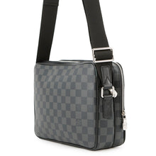将图像加载到图库查看器中，LOUIS VUITTON Trocadero Messenger NoirN40087 Damier Graphite Size PM
