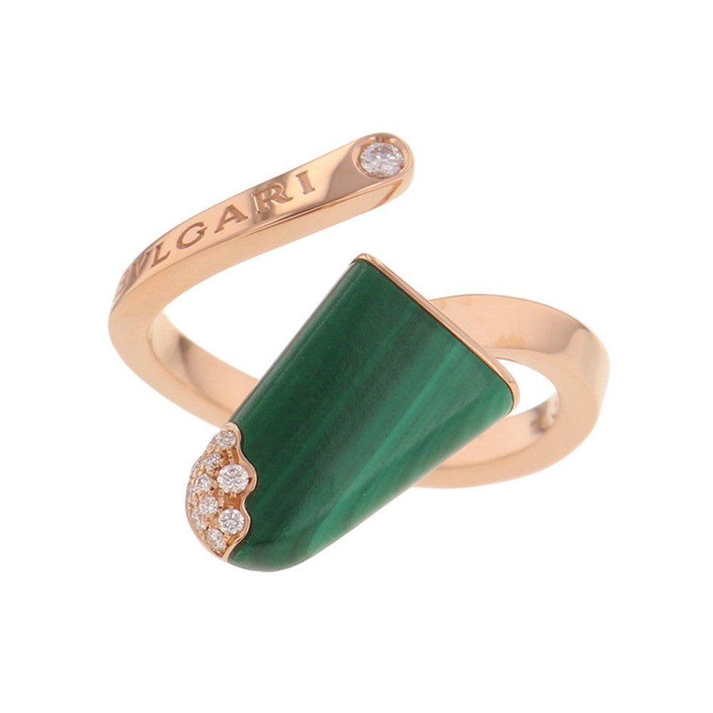 BVLGARI Gelati Ring Size 50/#10354783 18K Pink Gold