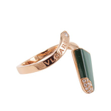 将图像加载到图库查看器中，BVLGARI Gelati Ring Size 50/#10354783 18K Pink Gold
