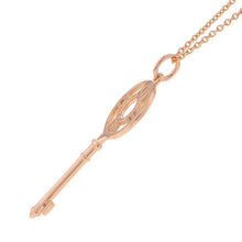Load image into Gallery viewer, TIFFANY&amp;Co. Atlas Key Necklace 18K Pink Gold
