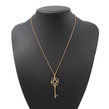 Load image into Gallery viewer, TIFFANY&amp;Co. Atlas Key Necklace 18K Pink Gold
