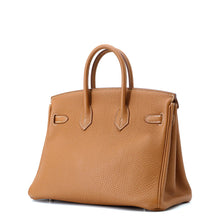 将图像加载到图库查看器中，HERMES Birkin Gold Togo Leather Size 25
