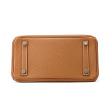 将图像加载到图库查看器中，HERMES Birkin Gold Togo Leather Size 25
