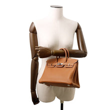 将图像加载到图库查看器中，HERMES Birkin Gold Togo Leather Size 25
