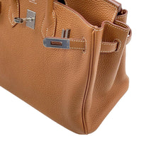 将图像加载到图库查看器中，HERMES Birkin Gold Togo Leather Size 25
