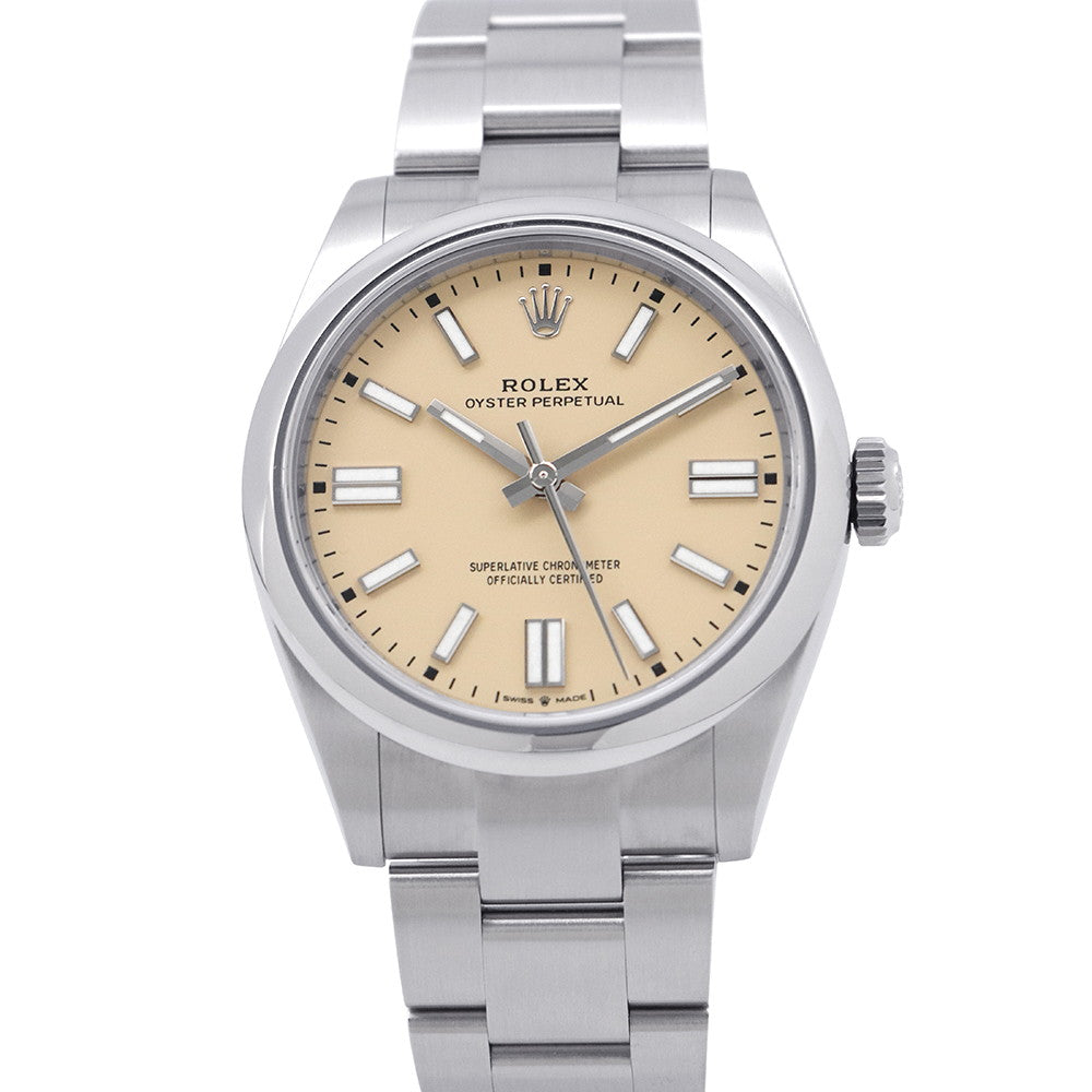 ROLEX Oyster Perpetual 41 W41mm Stainless Steel Beige Dial134300