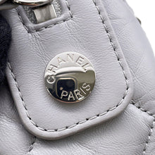 Load image into Gallery viewer, CHANEL Luxury Line ChainShoulder Bag Light Gray Calf Leather
