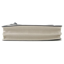 Load image into Gallery viewer, BALENCIAGA NavyPochette Shoulder Bag Beige/Black339937 Canvas Leather
