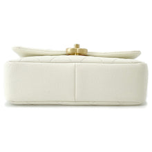 将图像加载到图库查看器中，CHANEL Matelasse ChainShoulder Bag White Caviar Leather
