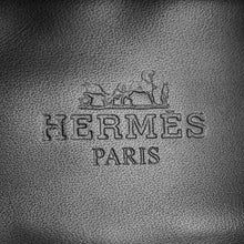 Load image into Gallery viewer, HERMES Derby First Loafers Black Leather Size 35H
