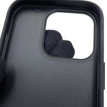 Load image into Gallery viewer, PRADA Saffiano Leather iPhone16pro Case Black1ZH209 Leather Rubber
