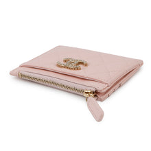 Load image into Gallery viewer, CHANEL Matelasse fragment case PinkAP4556 Caviar Leather/Rhinestone
