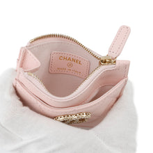 Load image into Gallery viewer, CHANEL Matelasse fragment case PinkAP4556 Caviar Leather/Rhinestone
