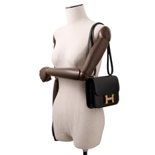 将图像加载到图库查看器中，HERMES Constance3 Miroir Black Box Calf Leather Size Mini

