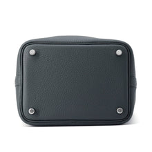 将图像加载到图库查看器中，HERMES Picotin Lock Eclat Vert Mangrove/Guripantan Taurillon Clemence Swift Leather Size PM
