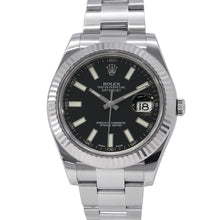Load image into Gallery viewer, ROLEX DatejustⅡ W41mm Stainless Steel K18WG Black Dial116334
