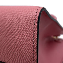 将图像加载到图库查看器中，PRADA Paradigm 2WAY Handbag Pink1BA103 Leather
