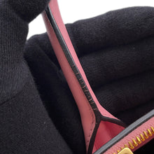 将图像加载到图库查看器中，PRADA Paradigm 2WAY Handbag Pink1BA103 Leather
