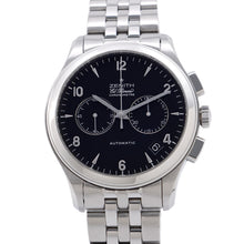 Load image into Gallery viewer, ZENITH El Primero Class Chronograph W40mm Stainless Steel Black Dial03.0510.4002
