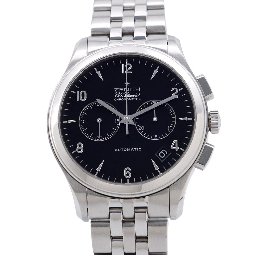ZENITH El Primero Class Chronograph W40mm Stainless Steel Black Dial03.0510.4002